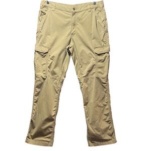 Carhartt Force Cargo Relaxed‎ Fit Work Pants Utility Tan 38x34 Khaki Ripstop